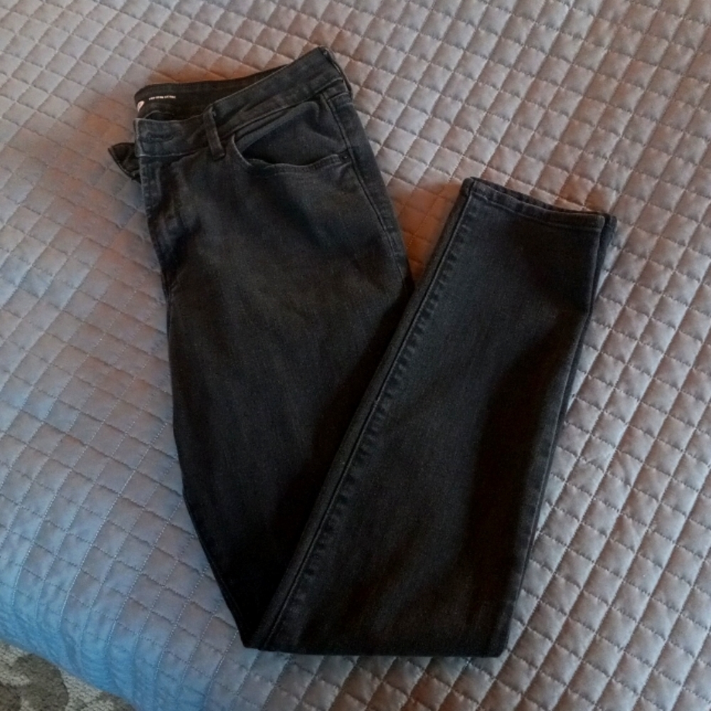 Old Navy Pop Icon black skinny jeans 12L